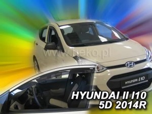 Ветробрани за HYUNDAI i10 (2008+) 5 врати - 2бр. предни
