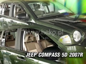Ветробрани за JEEP COMMANDER (2006-2010) 5 врати - 4бр. предни и задни