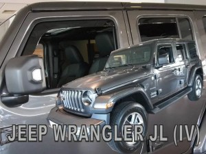 Ветробрани за Jeep Wrangler (2007+) 5 врати - 4бр. предни и задни