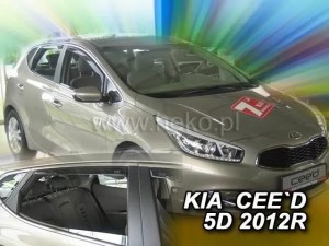 Ветробрани за KIA CEED (2007-2012) 5 врати - 4бр. предни и задни