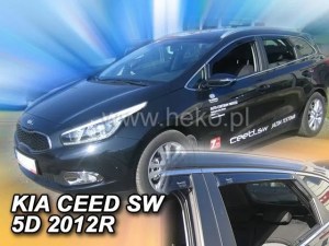 Ветробрани за KIA CEED (2012+) 5 врати - 4бр. предни и задни