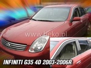 Ветробрани за INFINITI FX/QX (2008+) 5 врати - 2бр. предни