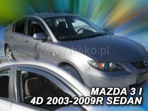 Ветробрани за MAZDA 2 (2014+) 5 врати - 4бр. предни и задни