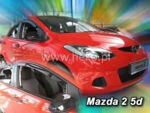 Ветробрани за MAZDA 2 (2003-2007) 5 врати - 4бр. предни и задни