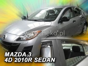 Ветробрани за MAZDA 3 (2008-2014) 5 врати - 4бр. предни и задни