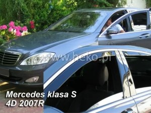 Ветробрани за MERCEDES S-Class W220 (1999-2005) Sedan (дълга база) - 4бр. предни и задни