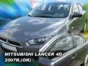 Ветробрани за MITSUBISHI LANCER (2007+) 5 врати , Sedan - 4бр. предни и задни