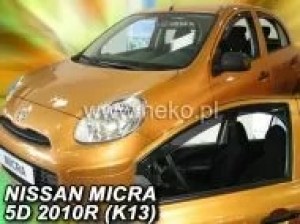 Ветробрани за NISSAN MICRA (2002-2010) 5 врати - 4бр. предни и задни
