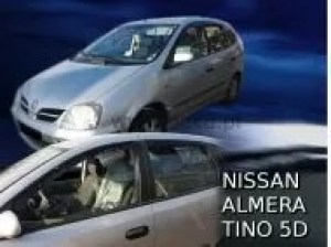 Ветробрани за NISSAN ALMERA N16 (2000-2005) hatchback 5 врати - 4бр. предни и задни - лепящи
