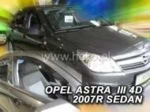 Ветробрани за OPEL ASTRA G (1998-2004) 5 врати , Sedan - 4бр. предни и задни - Лепящи