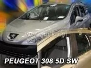 Ветробрани за PEUGEOT 308 (2007-2013) 5 врати - 4бр. предни и задни
