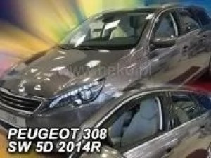 Ветробрани за PEUGEOT 308 (2013+) 5 врати hatchback - 4бр. предни и задни