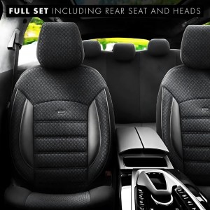 Тапицерия за седалки Otom Sport Plus PLS102 (черно/червено)