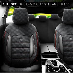 Тапицерия за седалки Otom Sport Plus PLS103 (черно/бордо)