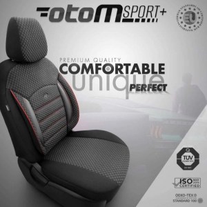 Тапицерия за седалки Otom Sport Plus PLS103 (черно/бордо)