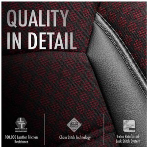 Тапицерия за седалки Otom Sport Plus PLS104 (черно/синьо)