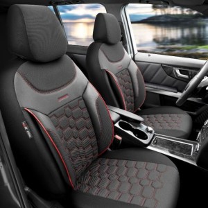 Тапицерия за седалки Otom Carbon CRB3404 (сиво/черно)