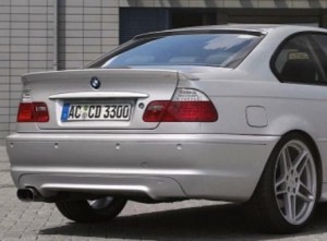 Антикрило Schnitzer за BMW E46 sedan