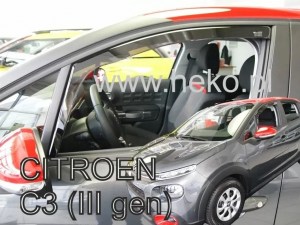 Ветробрани за CITROEN C3 II (2009-2017) 5 врати - 2бр. предни