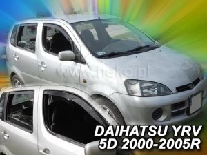 Ветробрани за DAIHATSU MOVE (1995-1998) 5 врати - 4бр. предни и задни