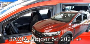 Ветробрани за Dacia Duster (2024+) - 4бр. предни и задни
