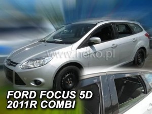 Ветробрани за FORD FOCUS III (2011+) 5 врати , Sedan - 4бр. предни и задни