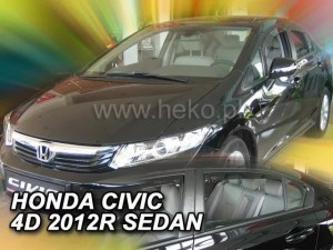 Ветробрани за HONDA CIVIC IX (2012-2016) 5 врати - 4бр. предни и задни