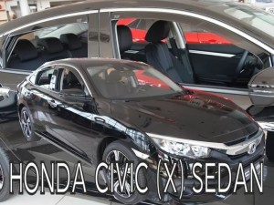 Ветробрани за HONDA CIVIC X (2017+) 5 врати - 4бр. предни и задни