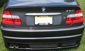 Лип спойлер за BMW 3 серия E46 sedan