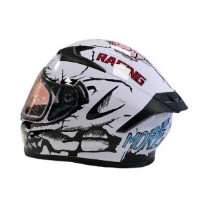 Каска за мотор WLT модел: 108 White