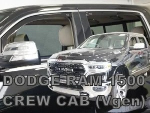 Ветробрани за DODGE RAM 1500 (2009-2018) 4 врати с дължина на задните ветробрани - 67cm - 4бр. предни и задни